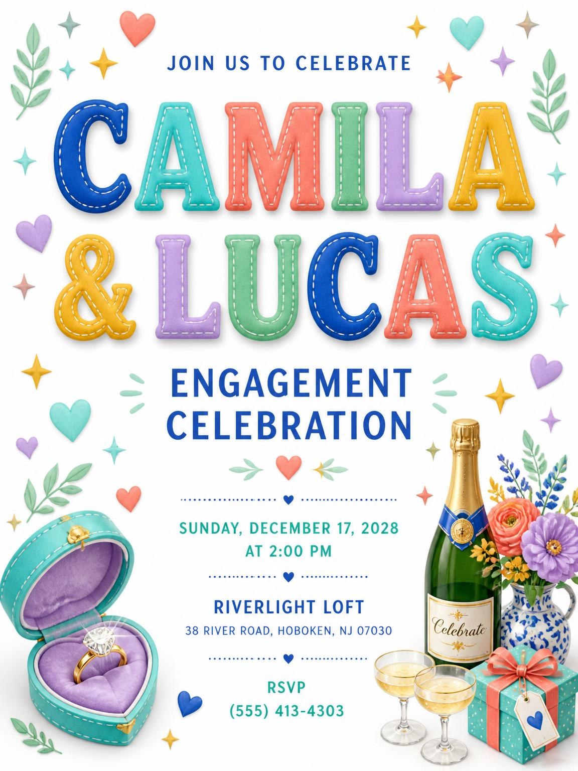 Engagement Celebration Invitation