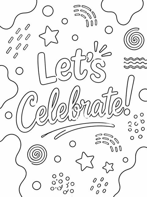 Coloring sheet in the Pastel Abstract Pattern 13th Birthday design