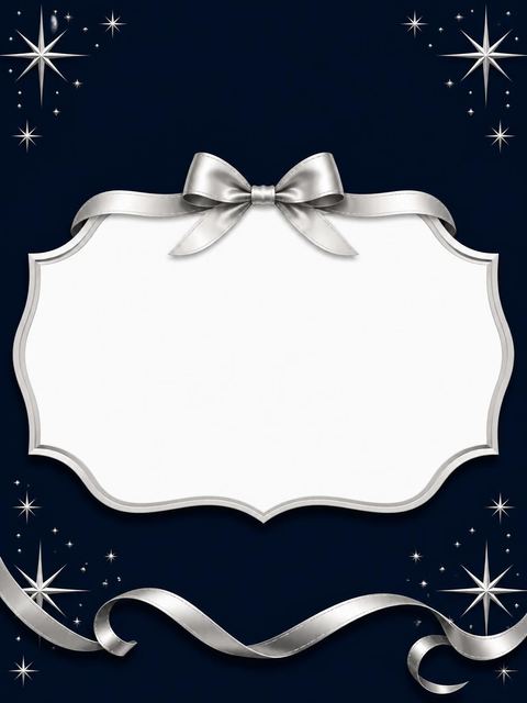 Place card in the Elegant Navy 85th Birthday Invitation design