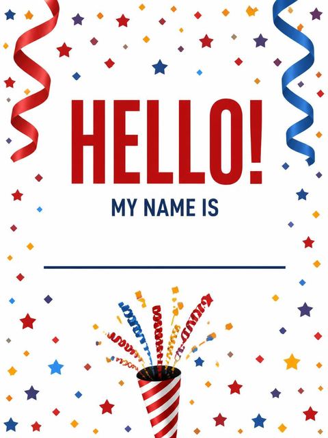Place card in the Bold Red Hooray 25th Birthday Invitation design
