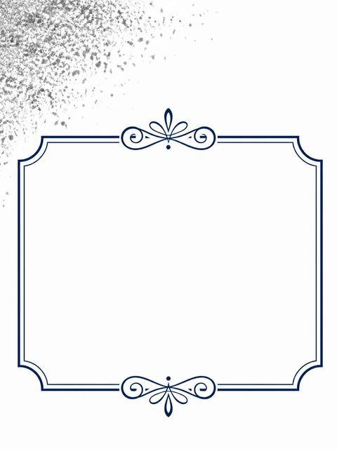 Place card in the Silver Foil Navy 80th Birthday design