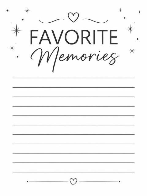 Memory card in the Minimalist Brush Script 35th Birthday design