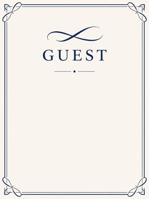 Place card in the Navy Brush Script 75th Birthday design