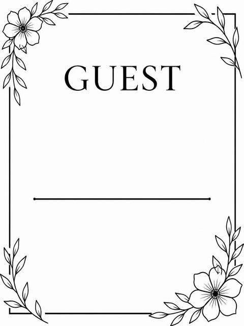 Place card in the Black and White Script Sweet Sixteen design