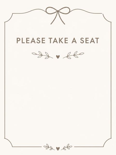 Place card in the Taupe Minimalist Typography 3rd Birthday design