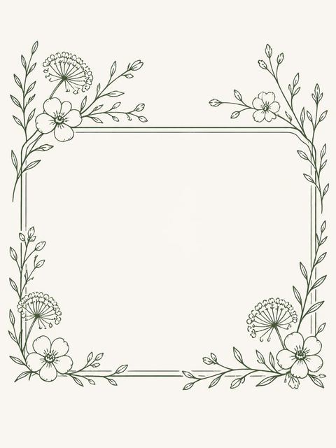 Place card in the Cream Pen-and-Ink Table Setting Birthday design