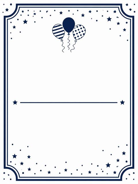 Place card in the Navy Brush Script 21st Birthday Invitation design