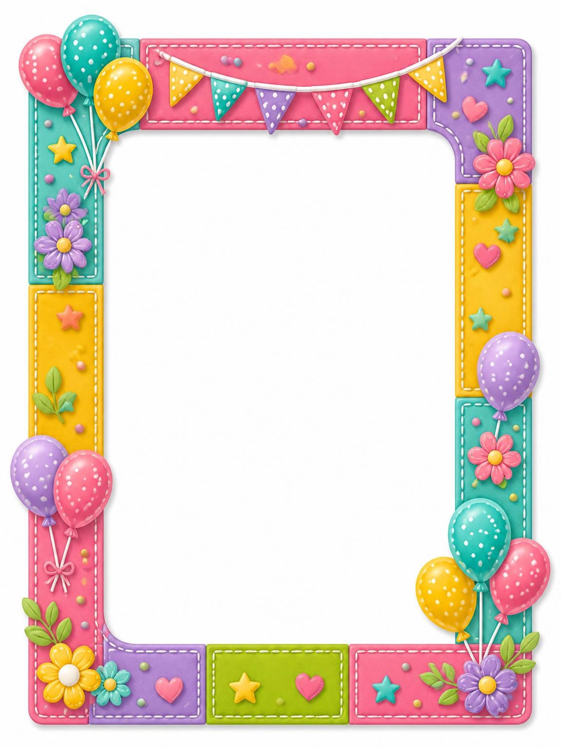 Photo-booth sign in the Teddy Balloon and Gifts Baby Shower Invitation design