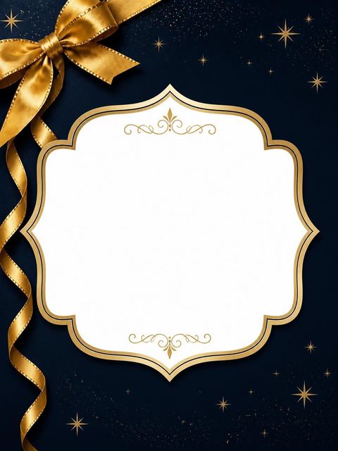 Place card in the Navy Gold Ribbon 30th Birthday design