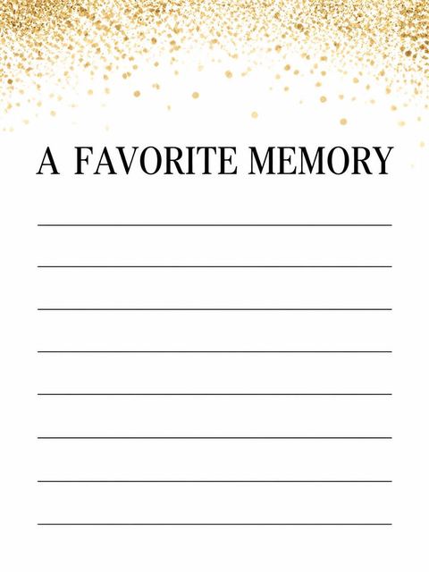 Memory card in the Gold 3D Numeral 18th Birthday design