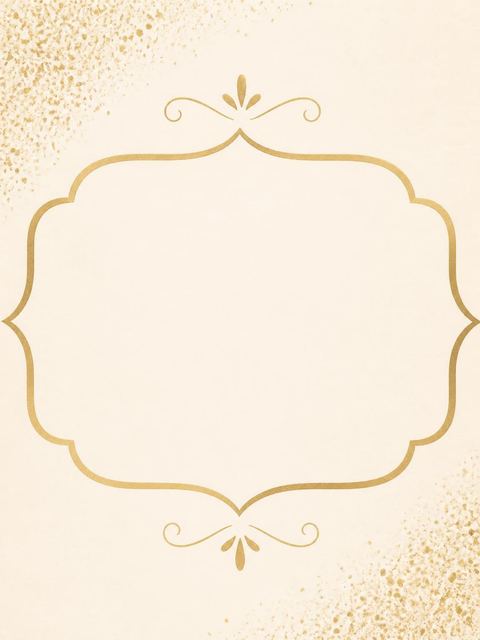 Place card in the Gold Foil Minimalist 65th Birthday design
