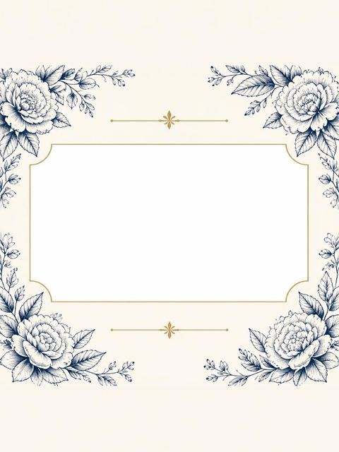 Place card in the Navy Botanical Cream 70th Birthday design