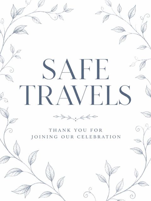Goodbye card in the Elegant Rose 40th Anniversary design