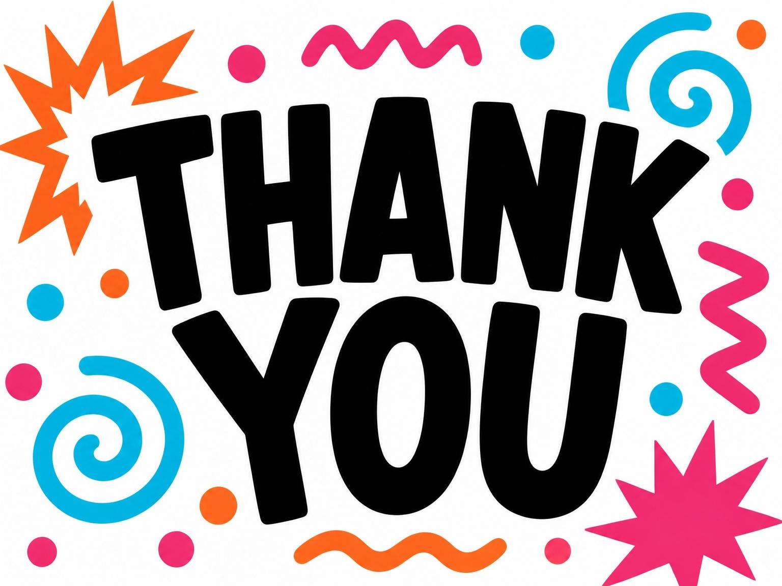 The matching thank-you card for the Black 10th Birthday Invitation invitation