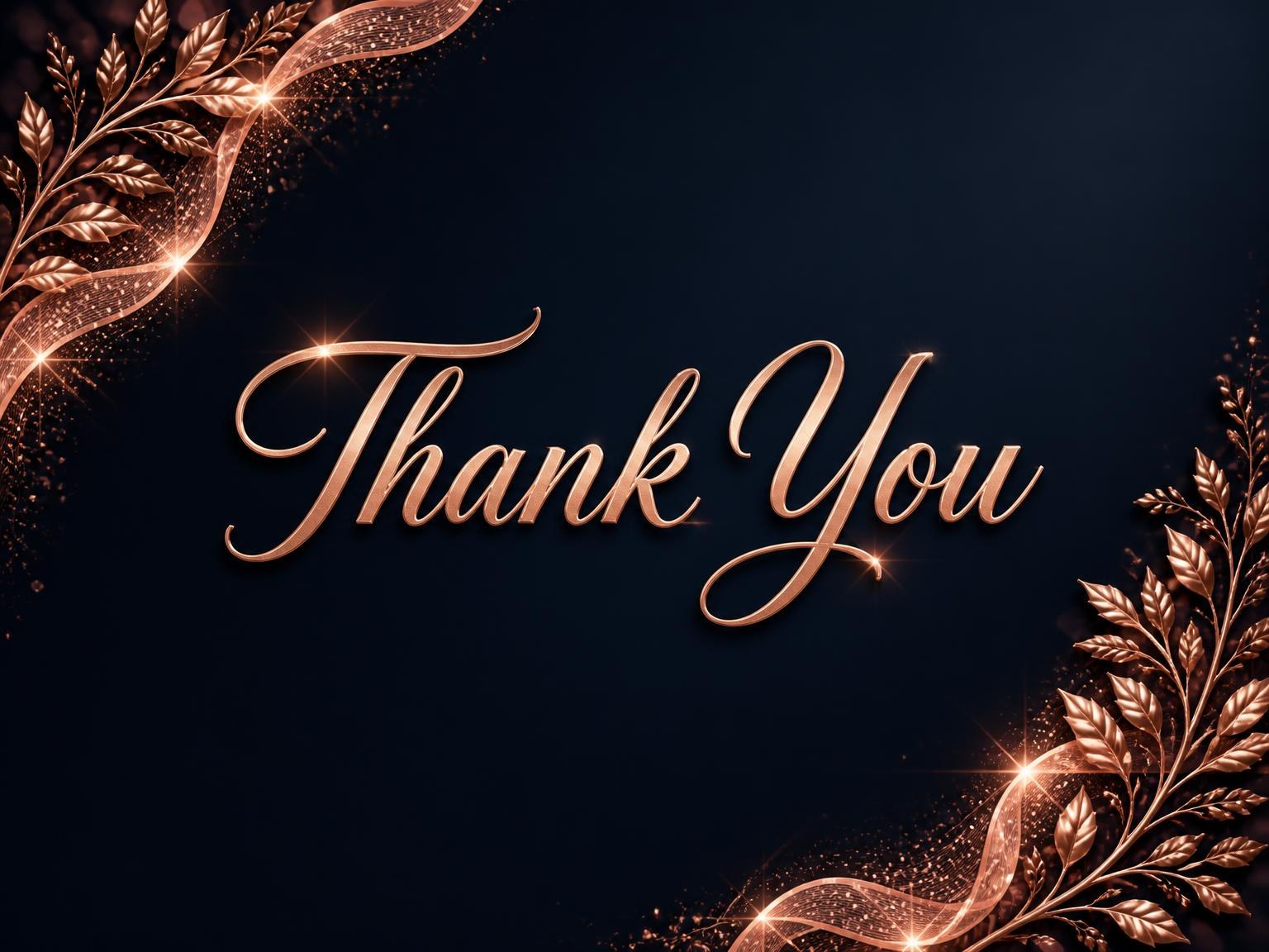 The matching thank-you card for the Navy and Rose Gold 72nd Birthday Invitation invitation