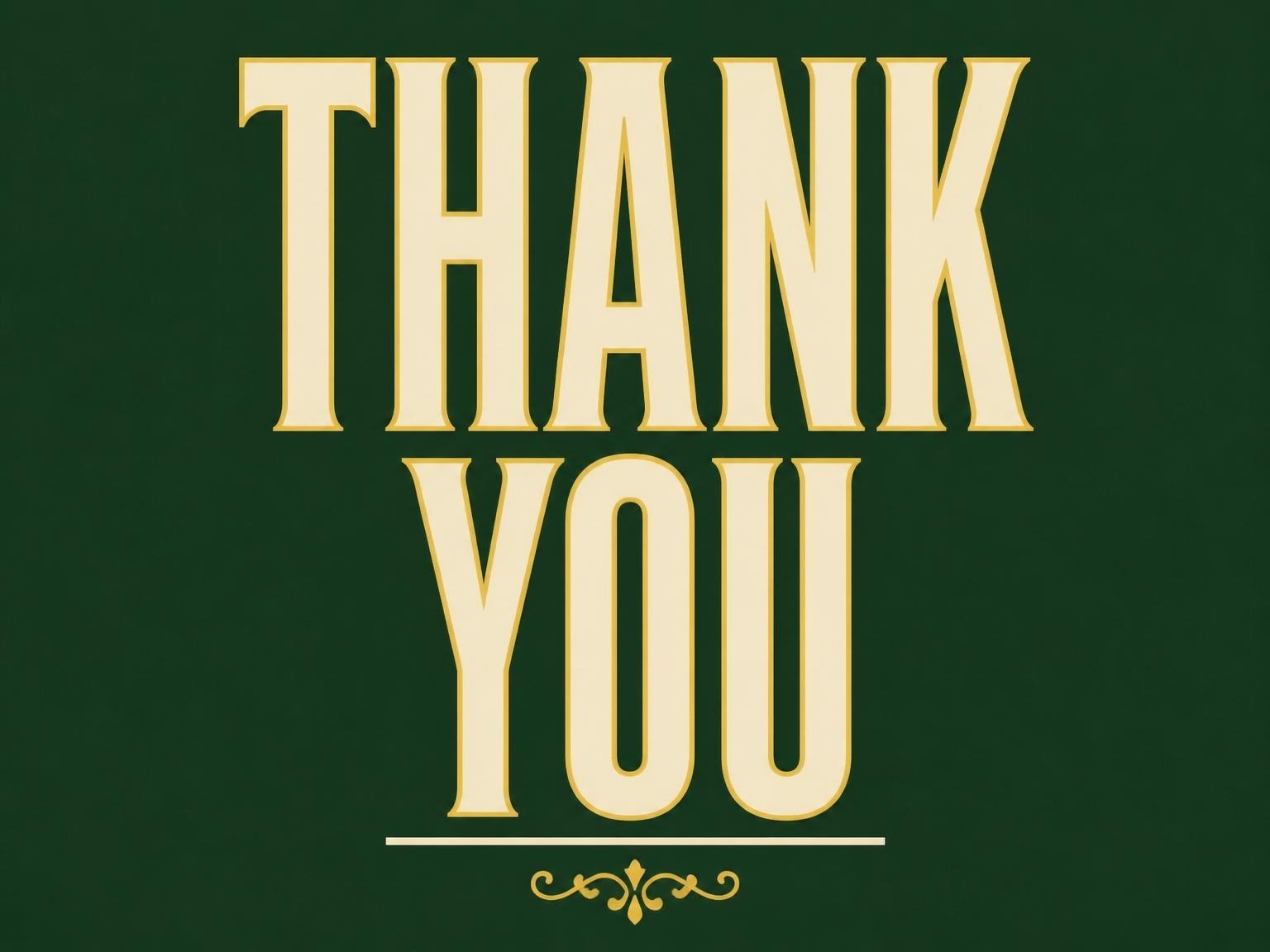 The matching thank-you card for the Deep Green Tavern Pub 55th Birthday invitation