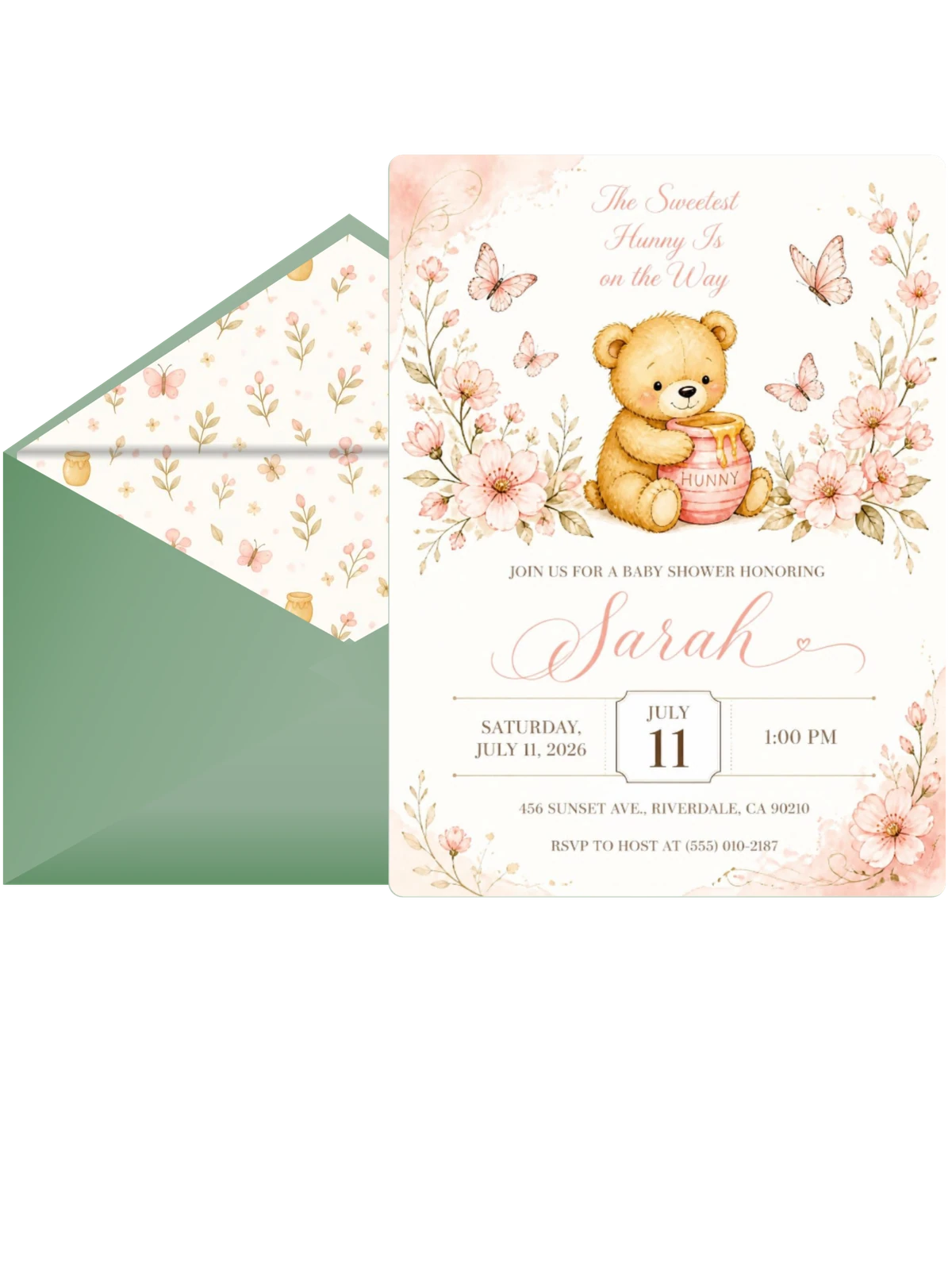 Sweetest Hunny Bear Baby Shower