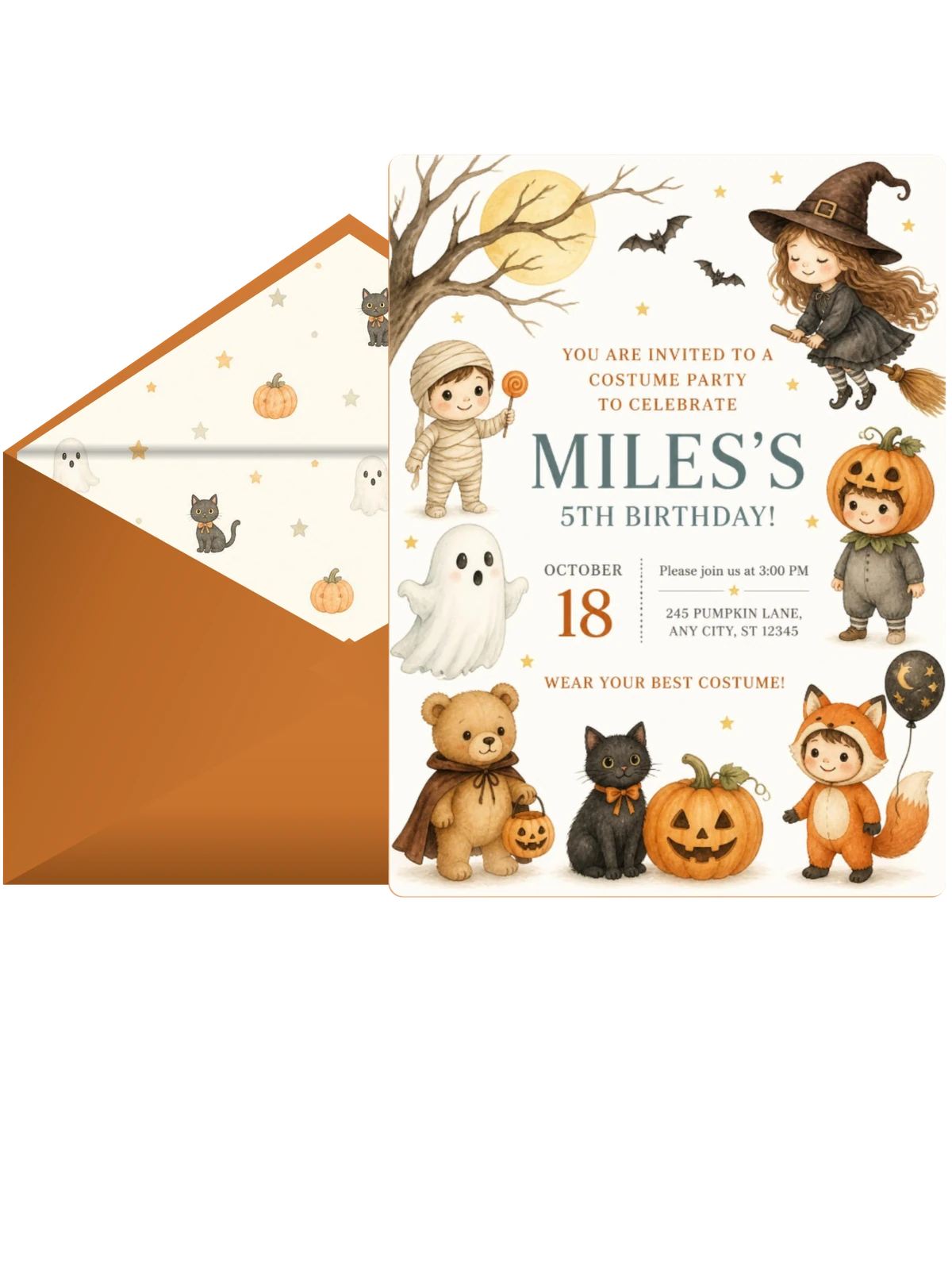 Little Monsters Halloween 5th Birthday Party